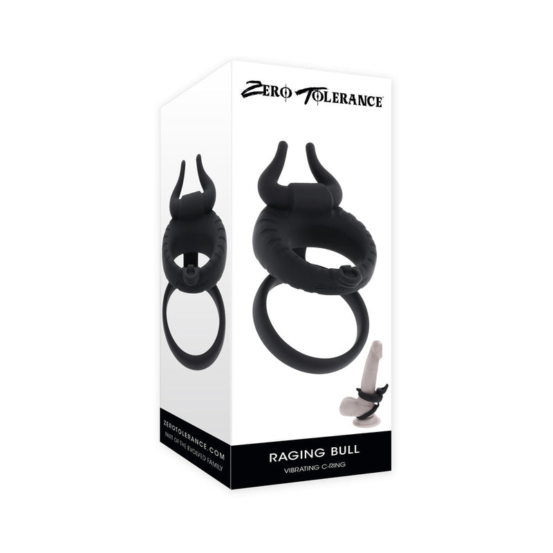 Zero Tolerance Raging Bull Silicone Rechargeable Black