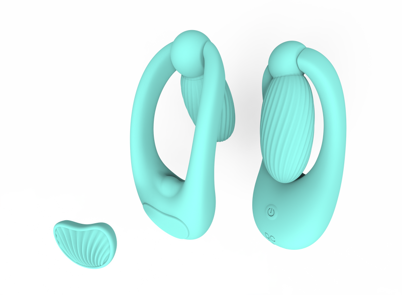 Wearable vibrator with remote control