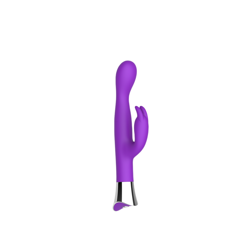 Rabbit vibrator with G-spot tip