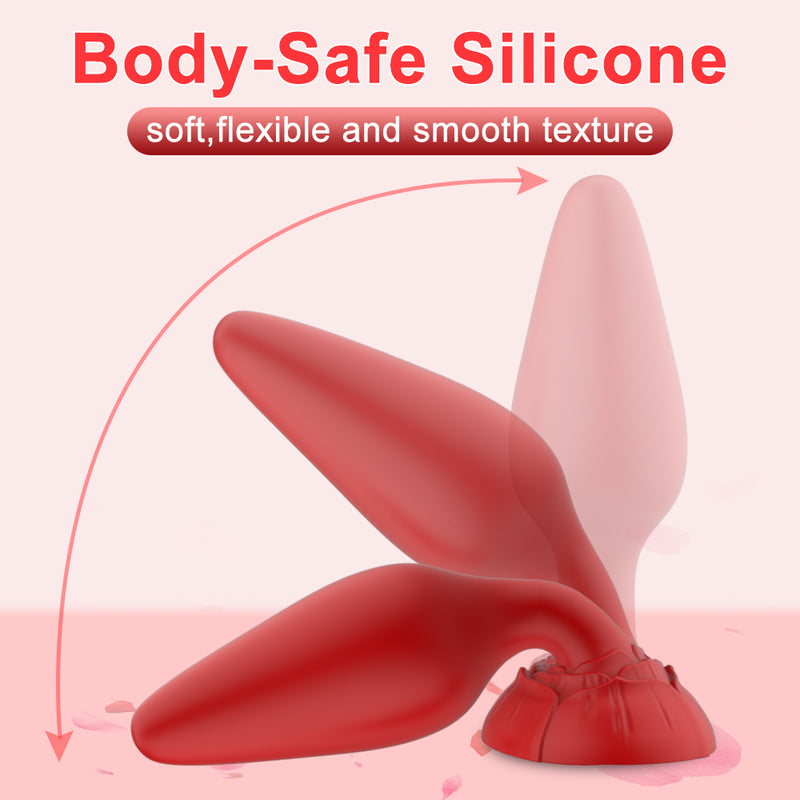 Silicone butt plug trainer set, 3 sizes
