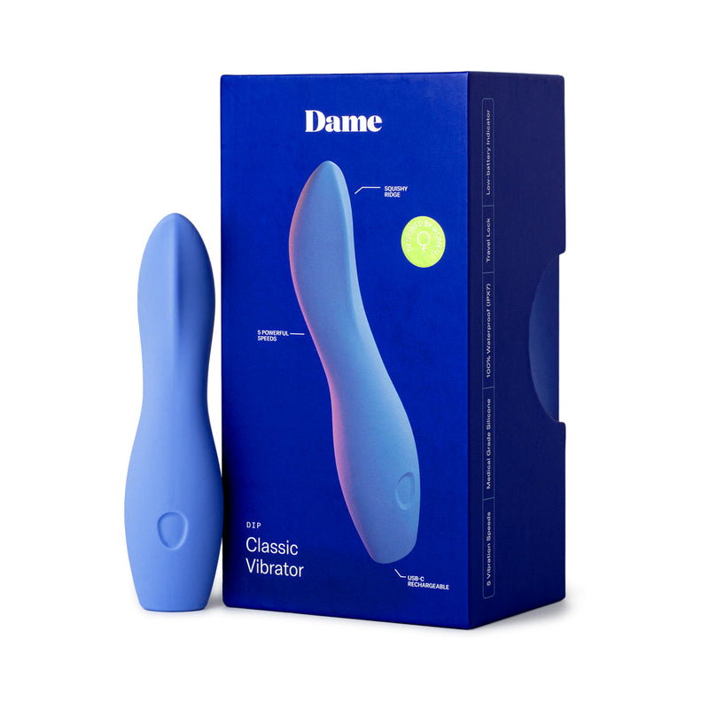 Dame Dip 2.0 Classic Vibrator Periwinkle
