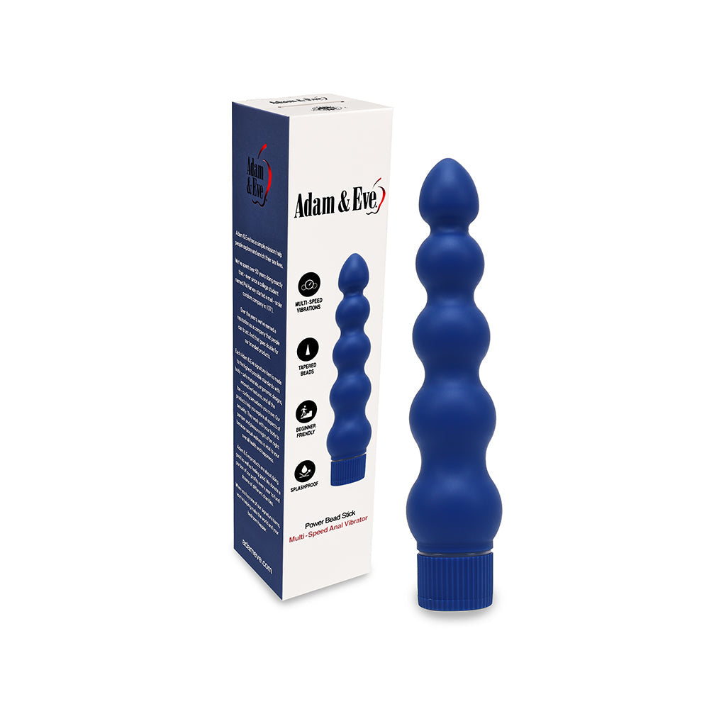 Adam & Eve Vibrating Power Bead Stick - Box