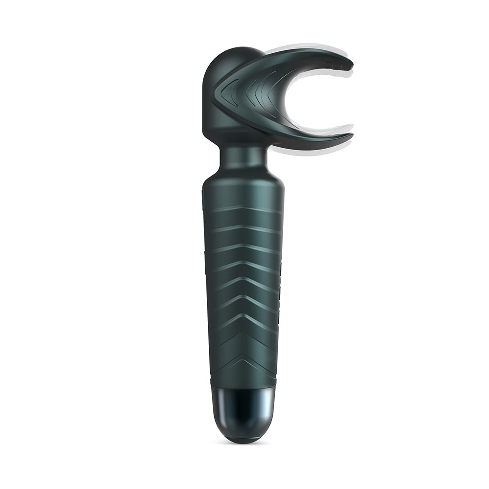 MAN WAN Man.Wand Evo 2-in-1 Frenulum Stimulator & Wand with Crescendo Pine Grey