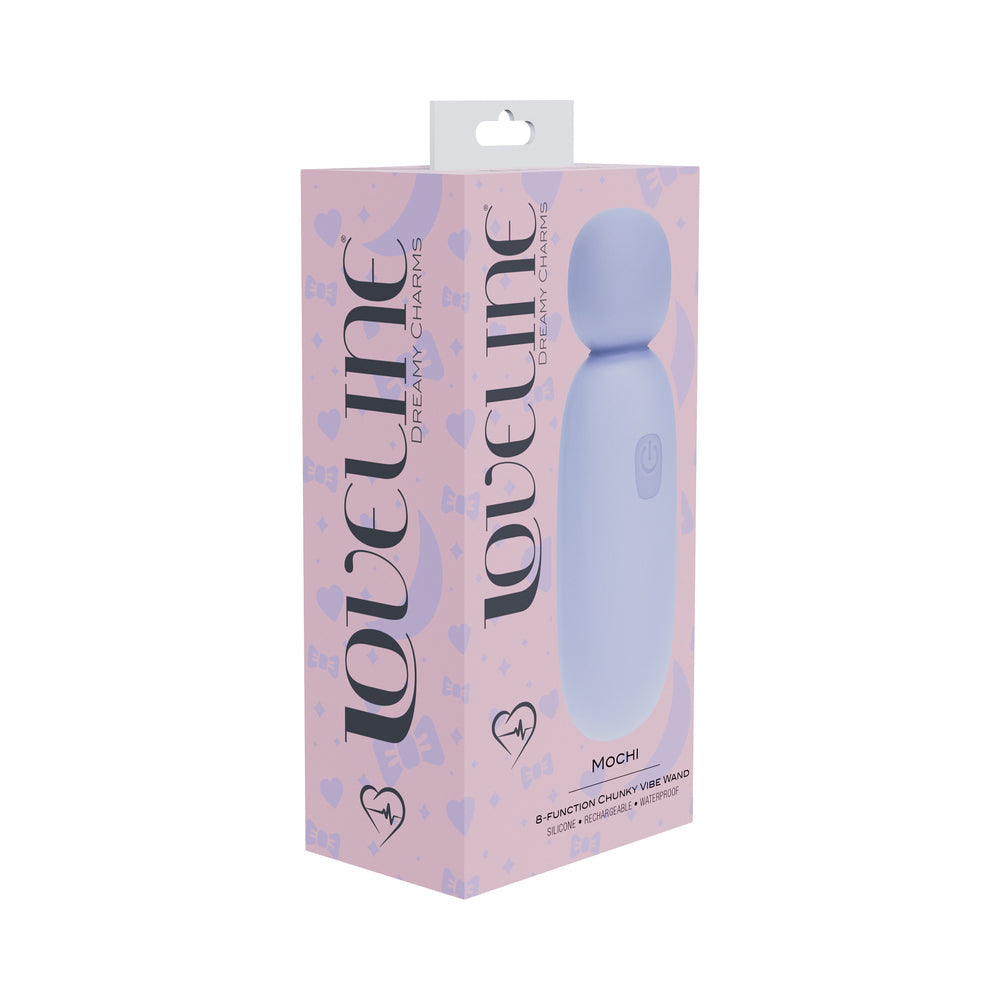 LoveLine Mochi Rechargeable Vibrator Waterproof Lavender
