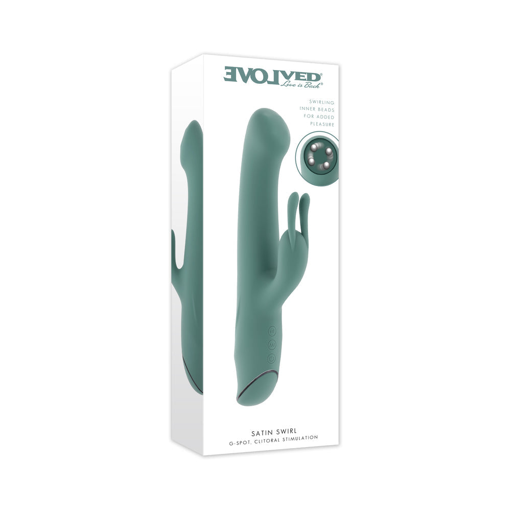 Evolved Satin Swirl Mint