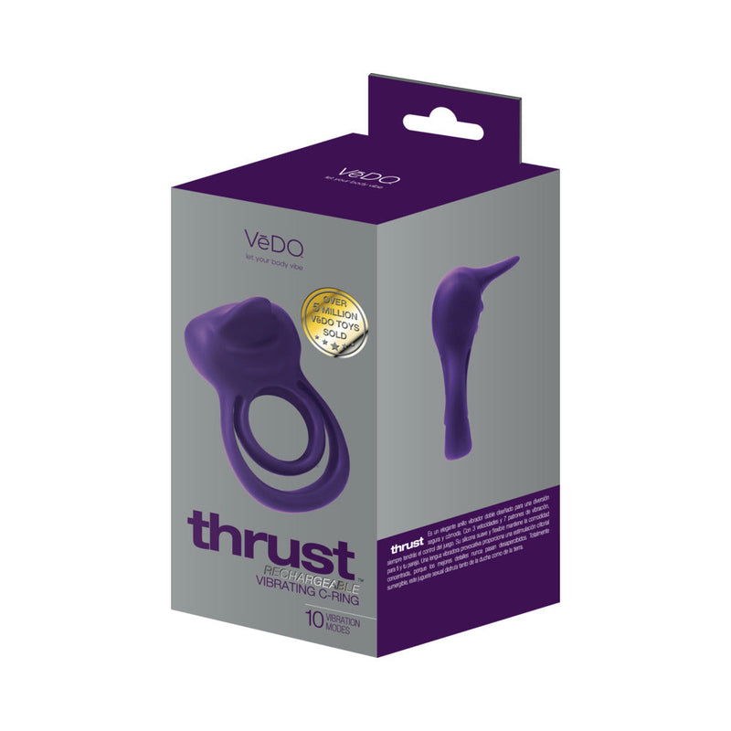 VeDO Thrust Rechargeable Dual C-Ring Purple