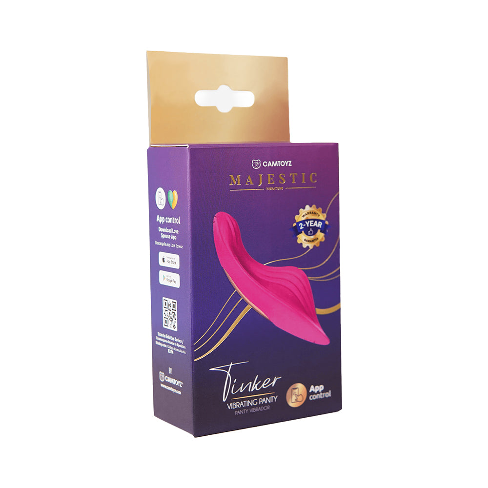 Camtoyz Majestic Tinker Panty Vibrator with App