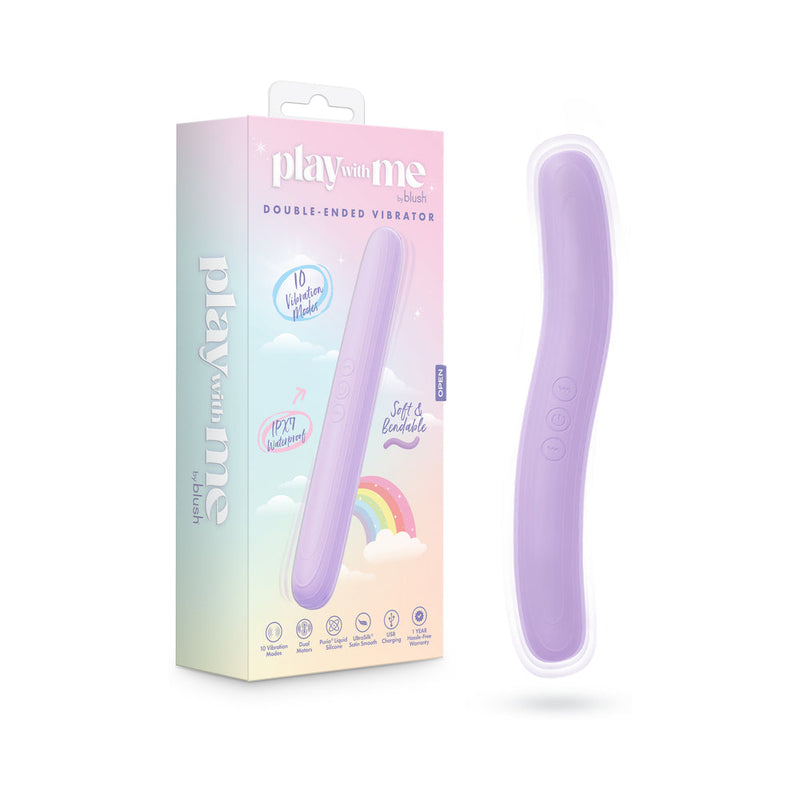 Play With Me Silicone Double-Ended Vibrator