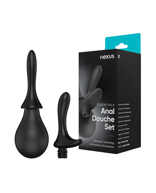 Nexus Anal Douche Set - Black