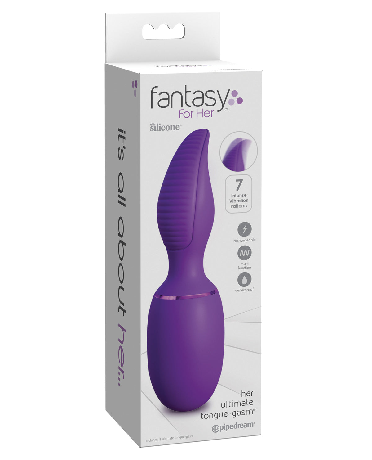 Fantasy For Her Ultimate Tongue-Gasm - Purple