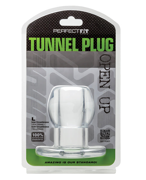 Perfect Fit Tunnel Plug Large - Clear