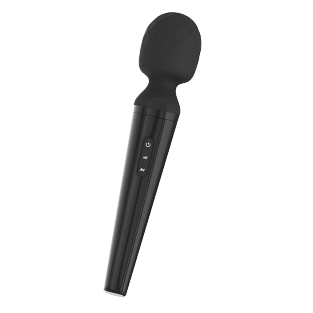 Wand vibrator with 10 vibration modes