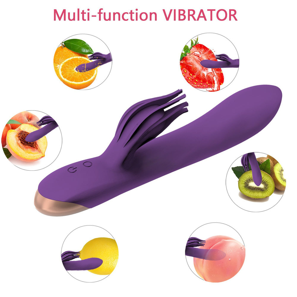 Dual-motor rabbit vibrator with 10 vibration modes